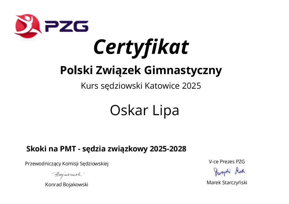 Sędzia związkowy PZG