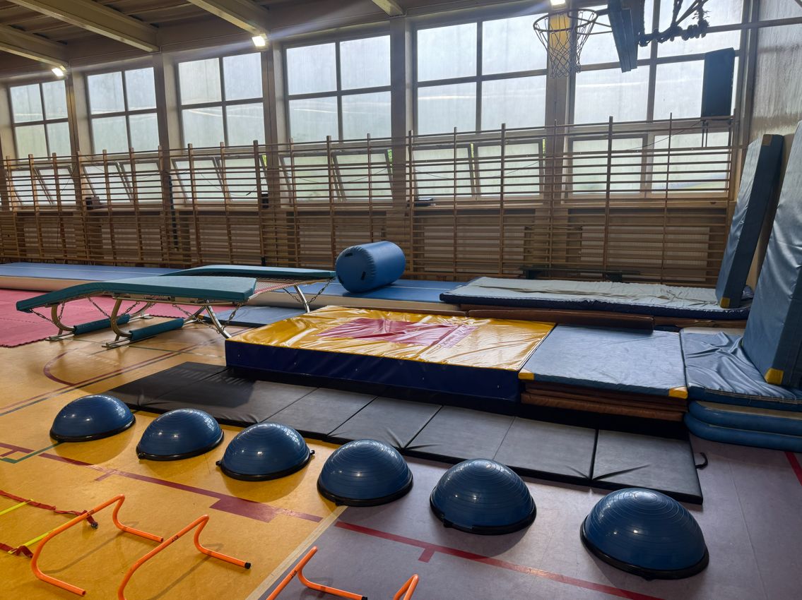 Trampoliny, materac zeskokowy i platformy bosu